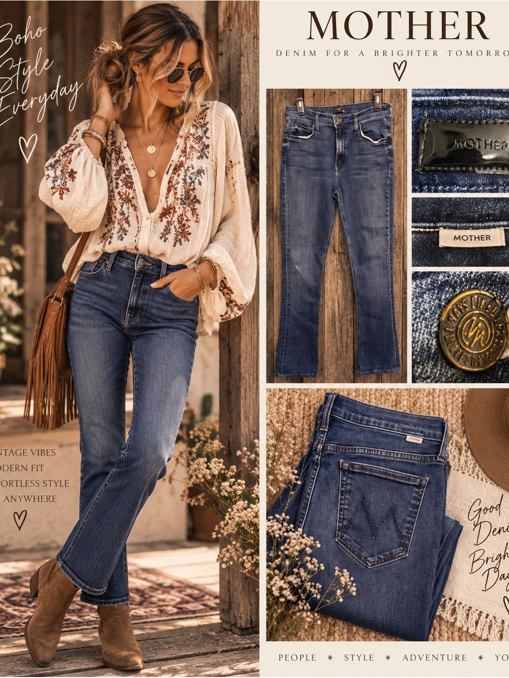 MOTHER High Waisted Runaway Bootcut Flare Jeans Dark Wash Size 29